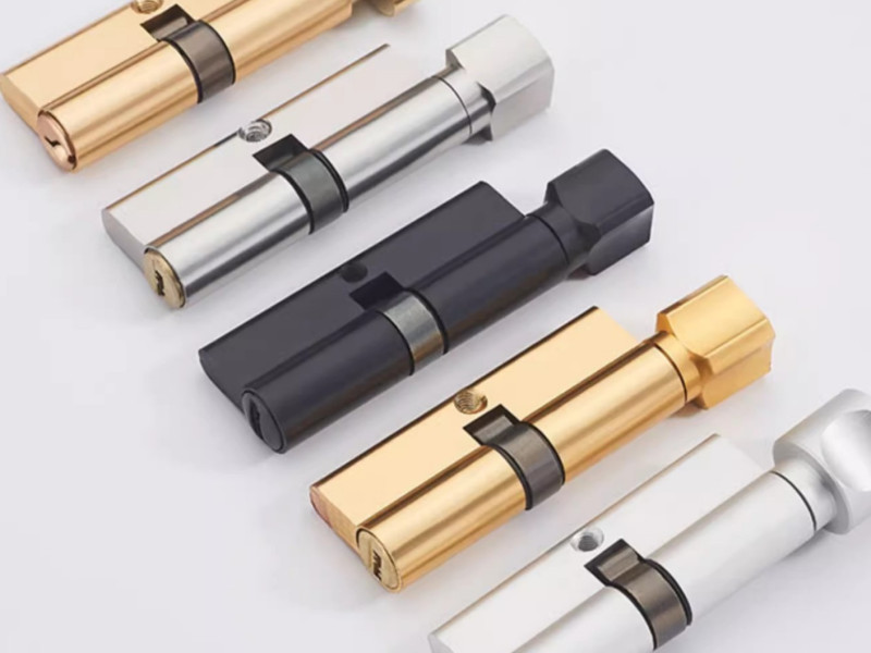 Solid Brass Thumb Turn Door Lock Cylinder