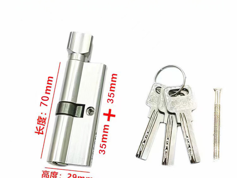 Solid Brass Thumb Turn Door Lock Cylinder